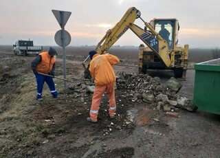 Megszűnt az illegális hulladéklerakó a 87-es elkerülőnél